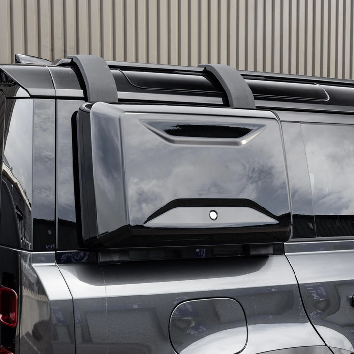 Side Luggage Box For Land Rover Defender L663 2020+ - Gloss Black
