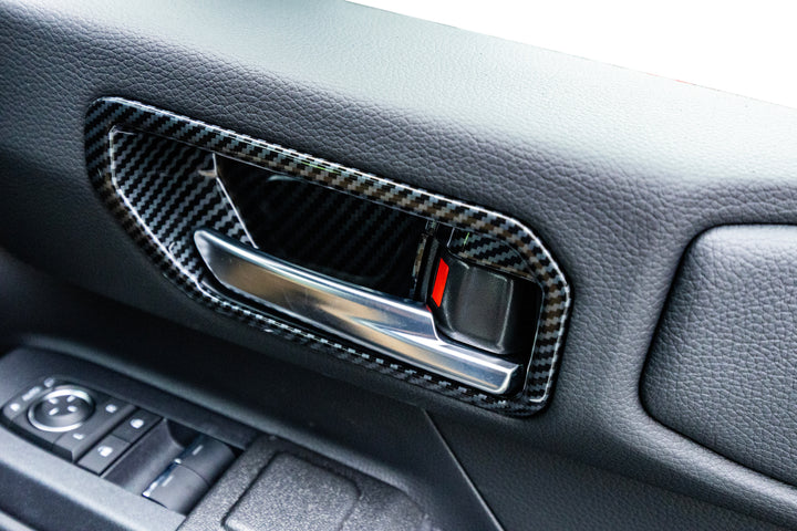 Land Cruiser LC250 2025 Carbon Fiber Interior Door Handle Protection Kit