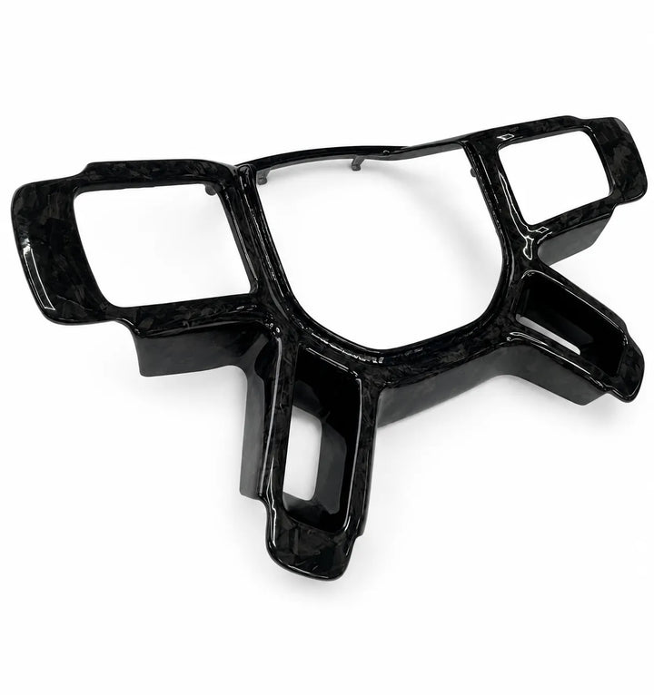 Steering Wheel Perforated Leather & Forged Carbon Fibre For Land Rover Defender L663 2020+