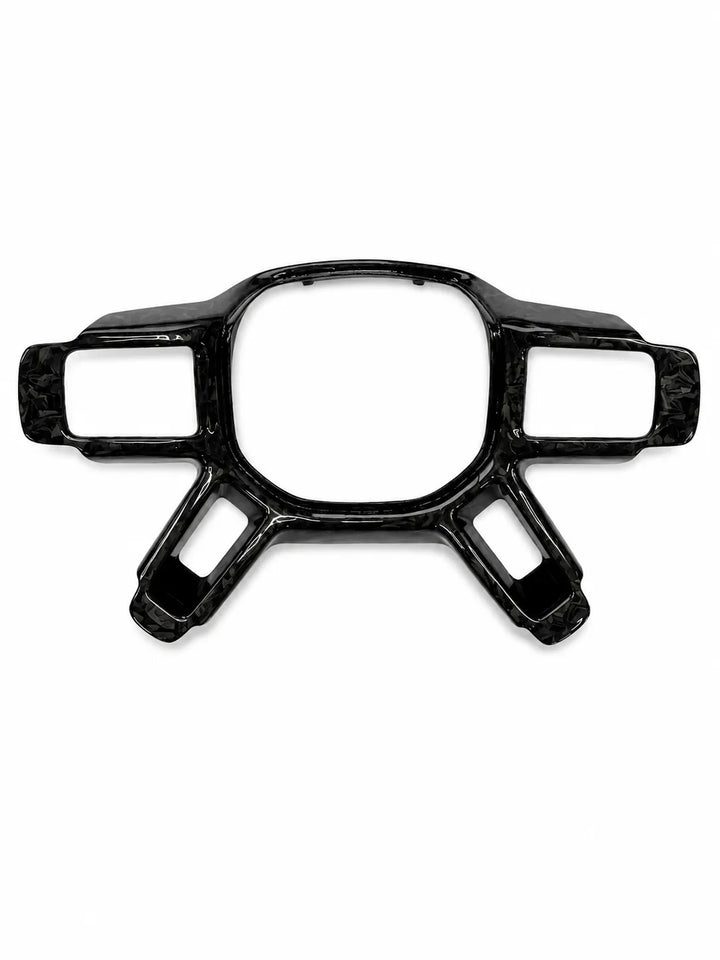 Steering Wheel Perforated Leather & Forged Carbon Fibre For Land Rover Defender L663 2020+