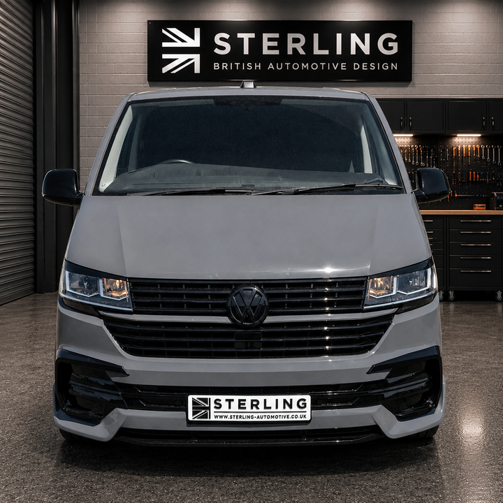 Front Grille For Volkswagen Transporter T6.1 2019-2024 - Gloss Black