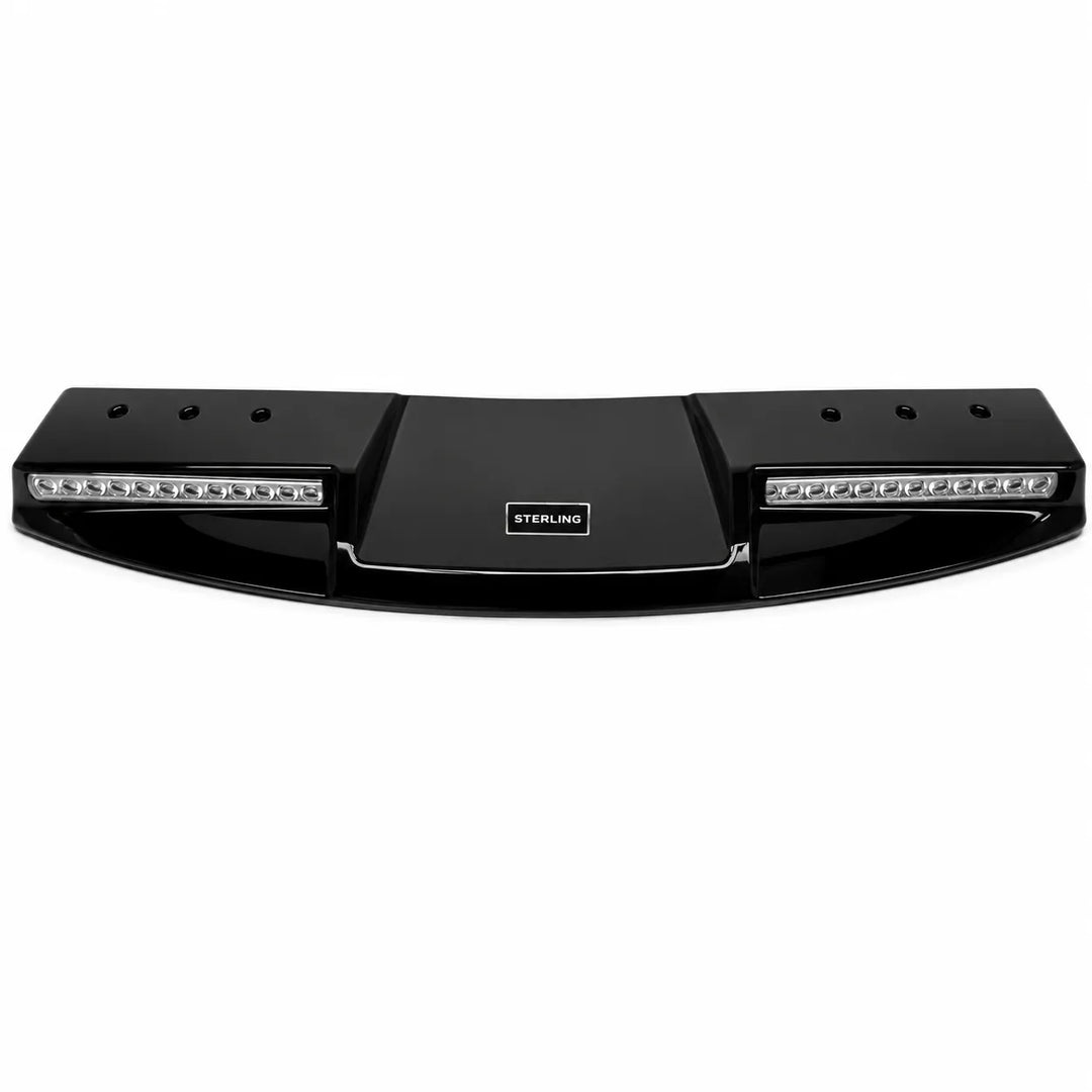 LED Roof Light 2 Pod Sterling Style For Land Rover Defender L663 2020+ - Gloss Black