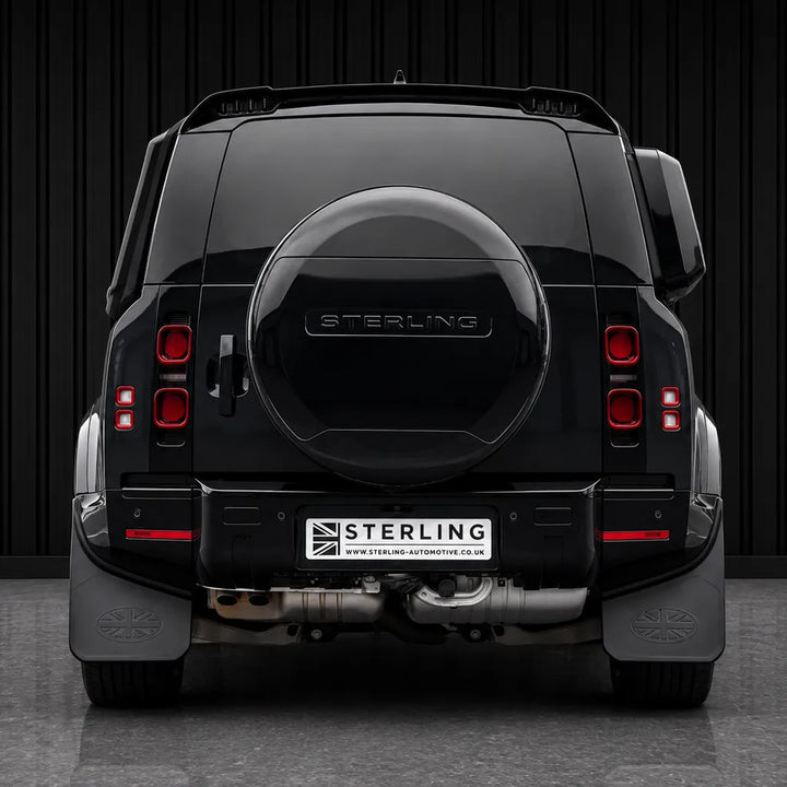 Rear Wheel Cover Sterling Style For Land Rover Defender L663 2020+ - Gloss Black