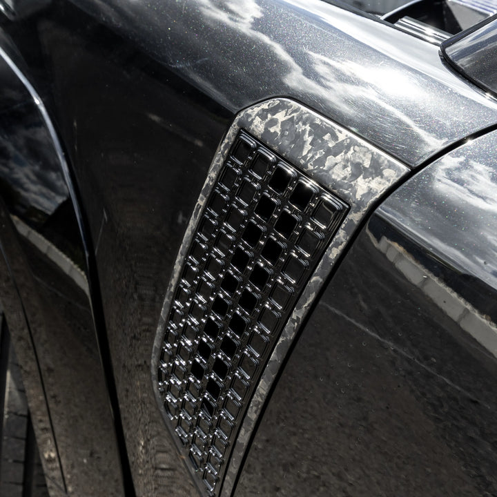 Side vents OCTA Style For Land Rover Defender L663 2020+ - Forged Carbon Fibre