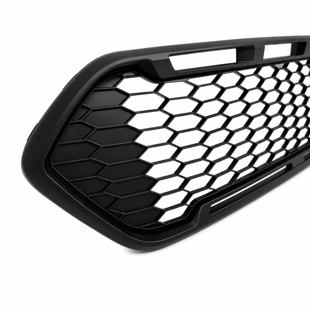 Front Badgeless Grille For Ford Transit Custom 2018-2023 - Black