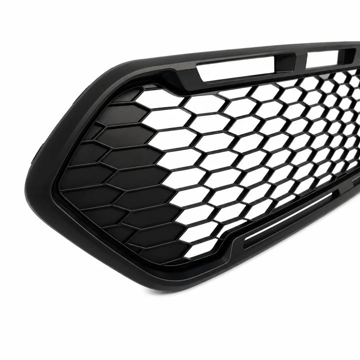 Front Badgeless Grille For Ford Transit Custom 2018-2023 - Black