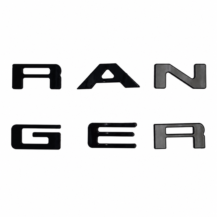 Rear Tailgate Gel Letters For Ford Ranger T9 2023+