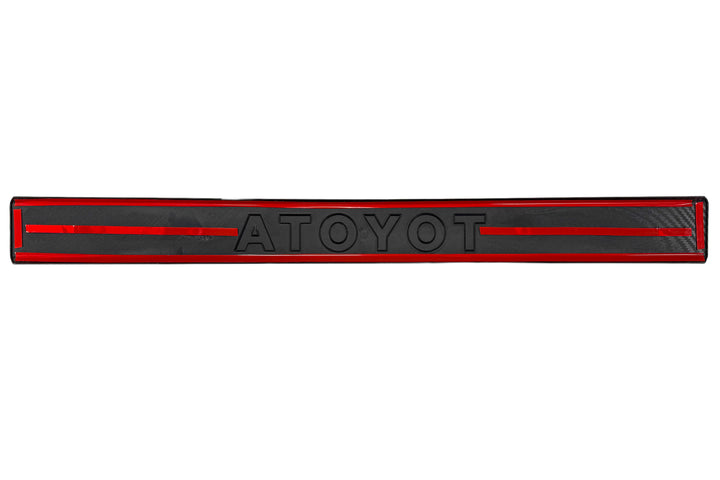 Land Cruiser LC250 Rear Door Trim Lettering in Black