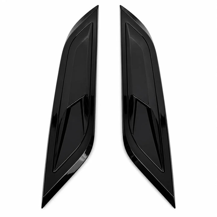 Bonnet vents Smooth Style For Land Rover Defender L663 2020+ - Gloss Black