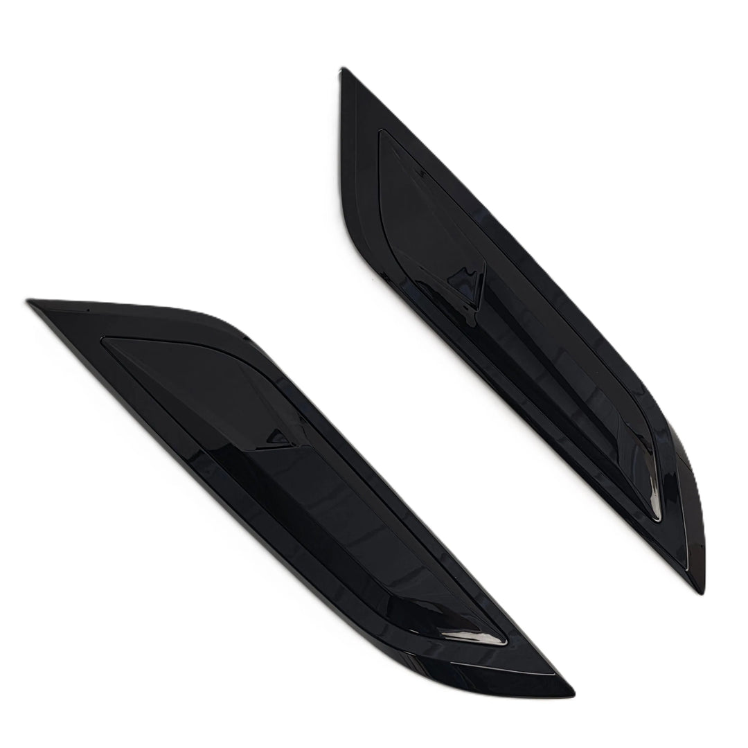 Bonnet vents Smooth Style For Land Rover Defender L663 2020+ - Gloss Black
