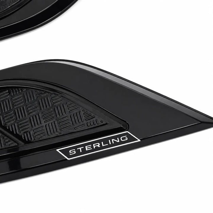 Bonnet Vents Sterling Style For Land Rover Defender L663 2020+ - Gloss Black