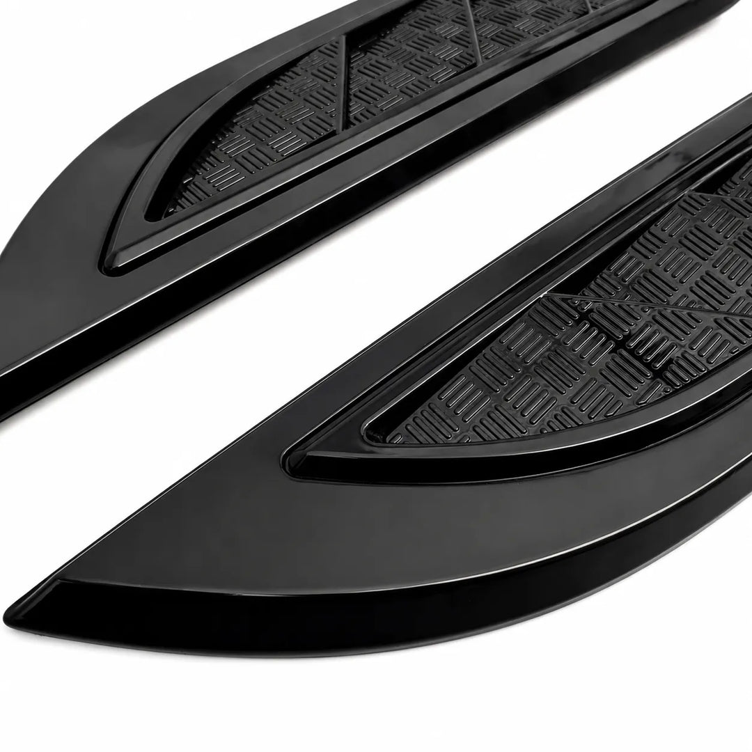 Bonnet Vents Sterling Style For Land Rover Defender L663 2020+ - Gloss Black