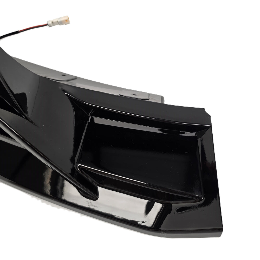 Front LED Splitter For Land Rover Defender L663 2020+ - Gloss Black