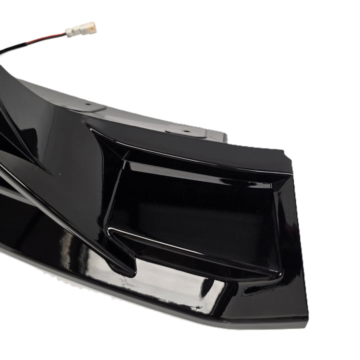 Front LED Splitter For Land Rover Defender L663 2020+ - Gloss Black