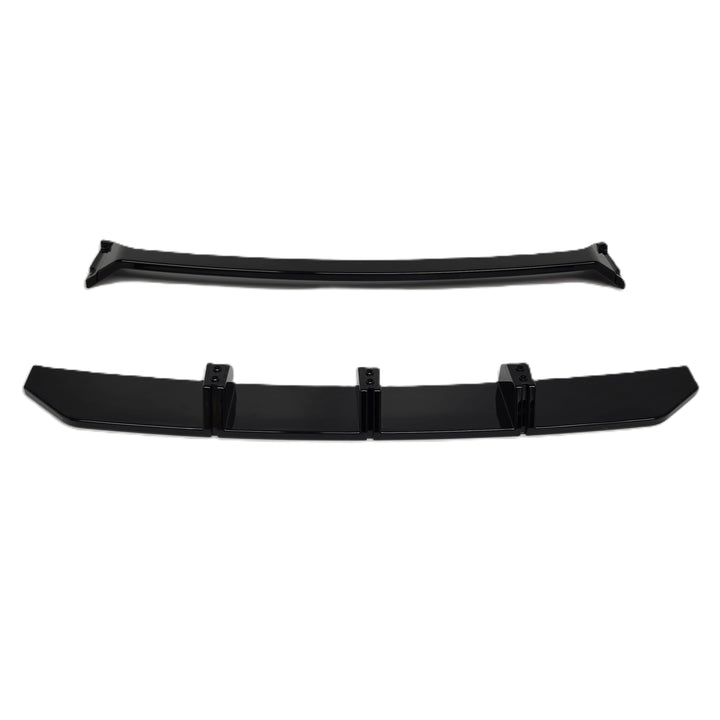 Front LED Splitter For Land Rover Defender L663 2020+ - Gloss Black