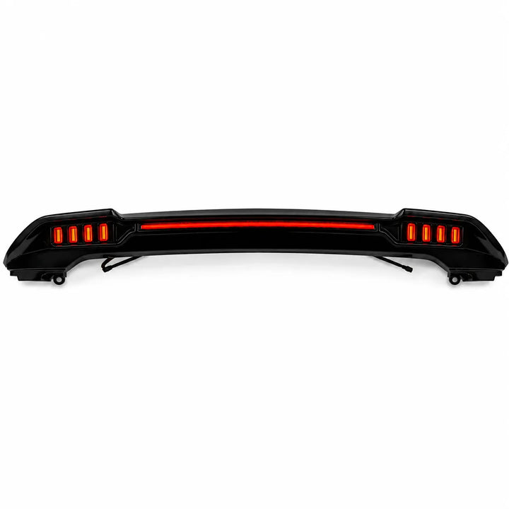Rear Roof LED Spoiler (V2) For Land Rover Defender L663 2020+ - Gloss Black