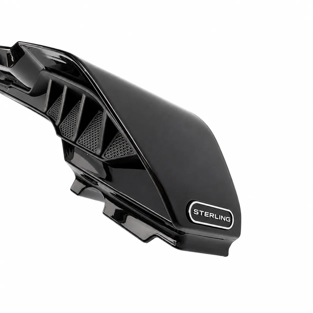 A glossy black L663 Spoiler cover with a visible 'STERLING' badge, shown on a clean white background.