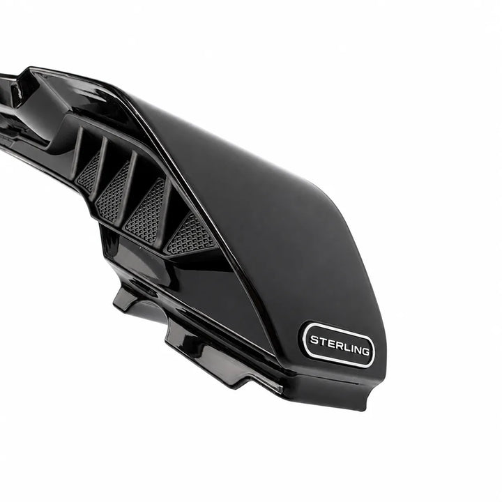 A glossy black L663 Spoiler cover with a visible 'STERLING' badge, shown on a clean white background.