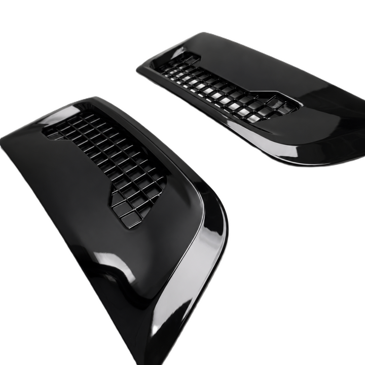 Side Vents Smooth Style For Land Rover Defender L663 2020+ - Gloss Black