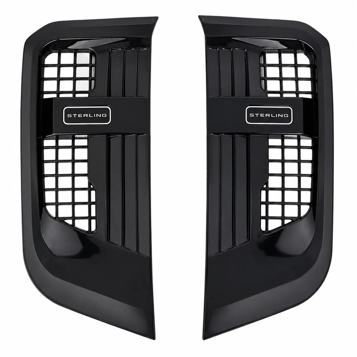 Side Vents Sterling Style For Land Rover Defender 90 110 L663 2020+ - Gloss Black
