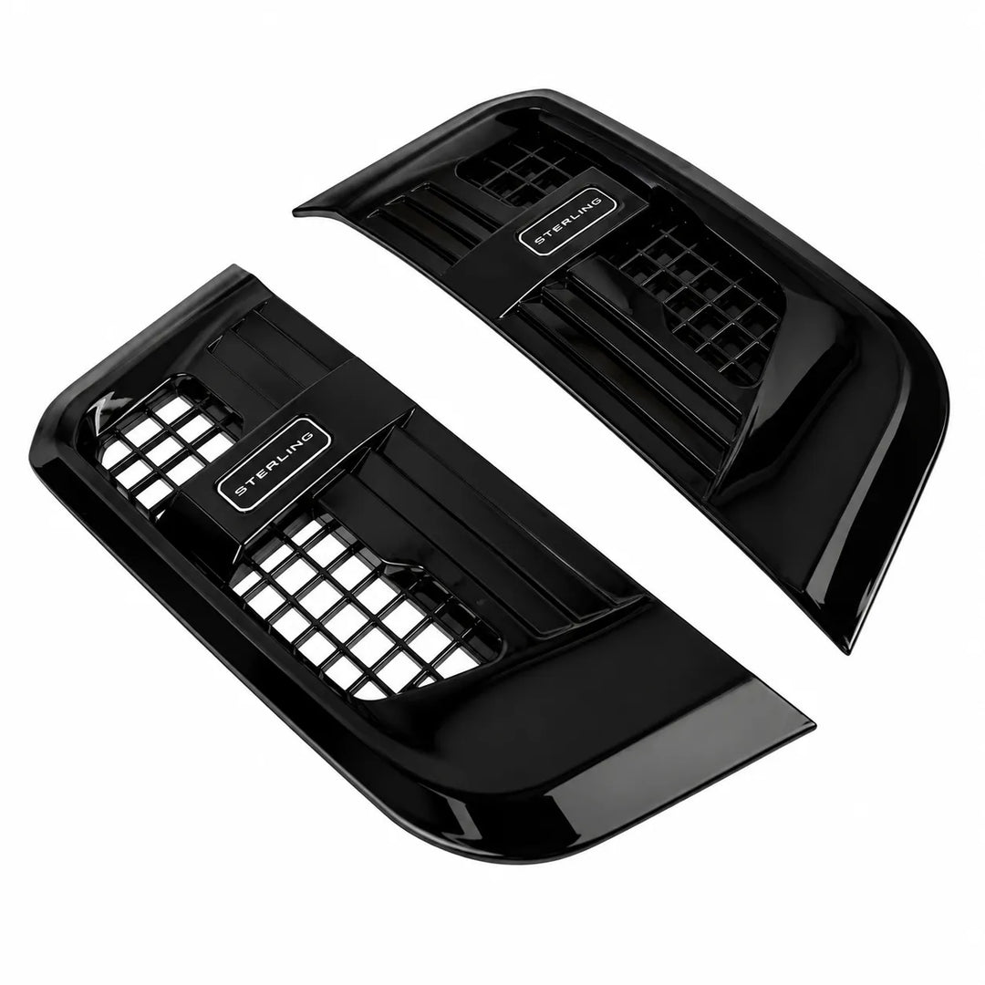 Side Vents Sterling Style For Land Rover Defender 90 110 L663 2020+ - Gloss Black