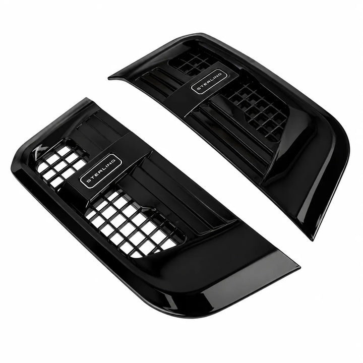 Side Vents Sterling Style For Land Rover Defender 90 110 L663 2020+ - Gloss Black