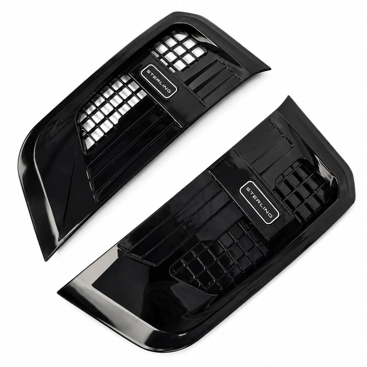 Side Vents Sterling Style For Land Rover Defender 90 110 L663 2020+ - Gloss Black