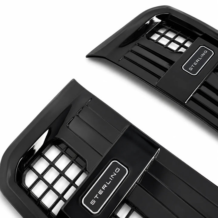 Side Vents Sterling Style For Land Rover Defender 90 110 L663 2020+ - Gloss Black
