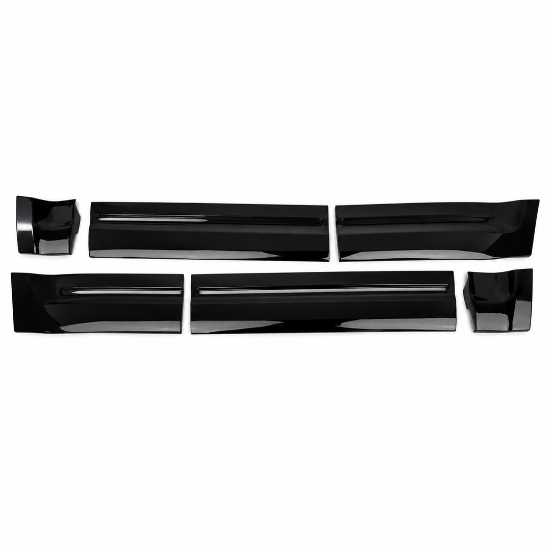 Front & Rear Black Pack Kit For Land Rover Defender 110 L663 2020+ - Gloss Black