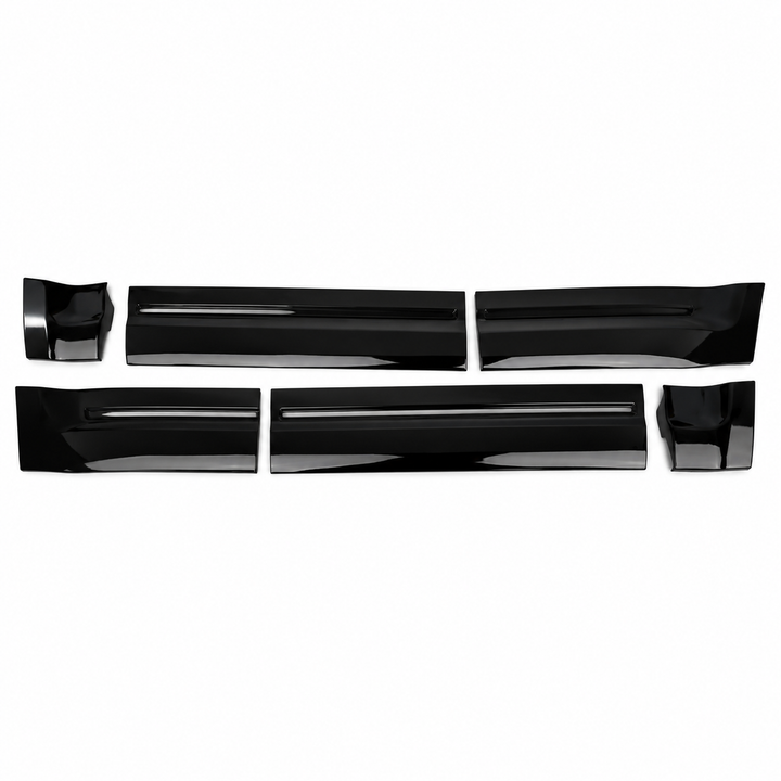 Front & Rear Black Pack Kit For Land Rover Defender 110 L663 2020+ - Gloss Black