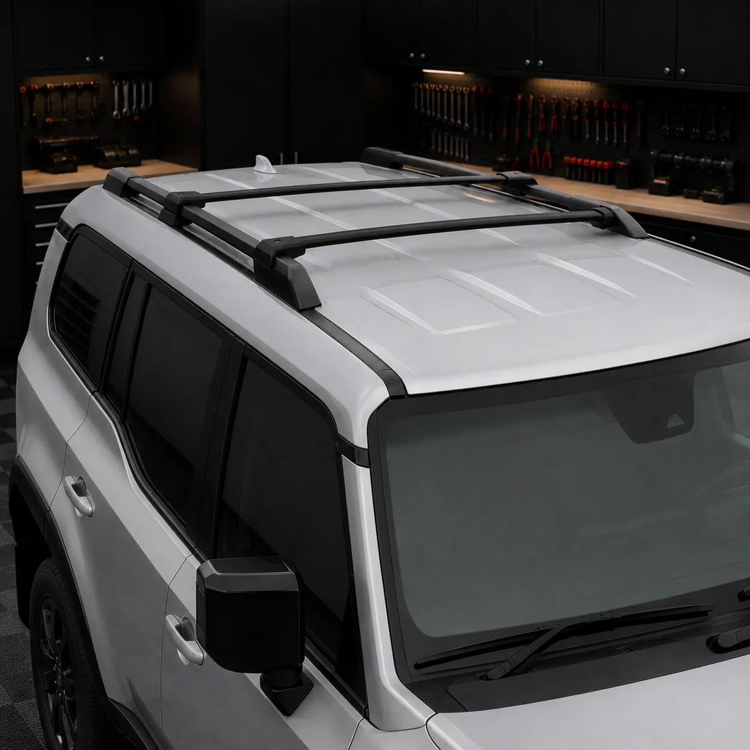 Roof Cross Bars For Toyota Land Cruiser LC250 2024+ - Black