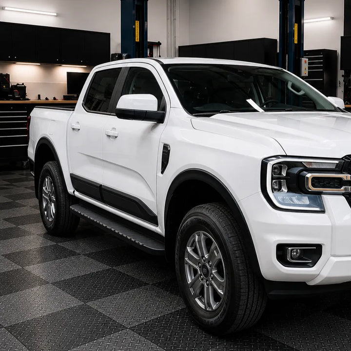 Door Cladding Trim For Ford Ranger T9 2023+ - Gloss Black