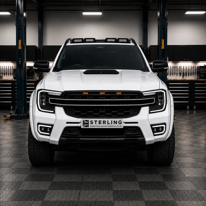 LED Fog Light For Ford Ranger T9 2023+ - Gloss Black