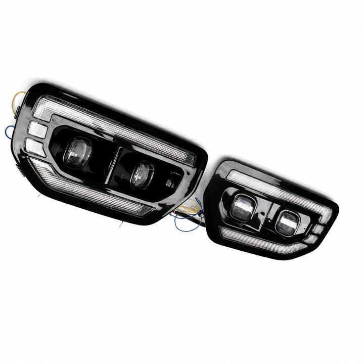 LED Fog Light For Ford Ranger T9 2023+ - Gloss Black