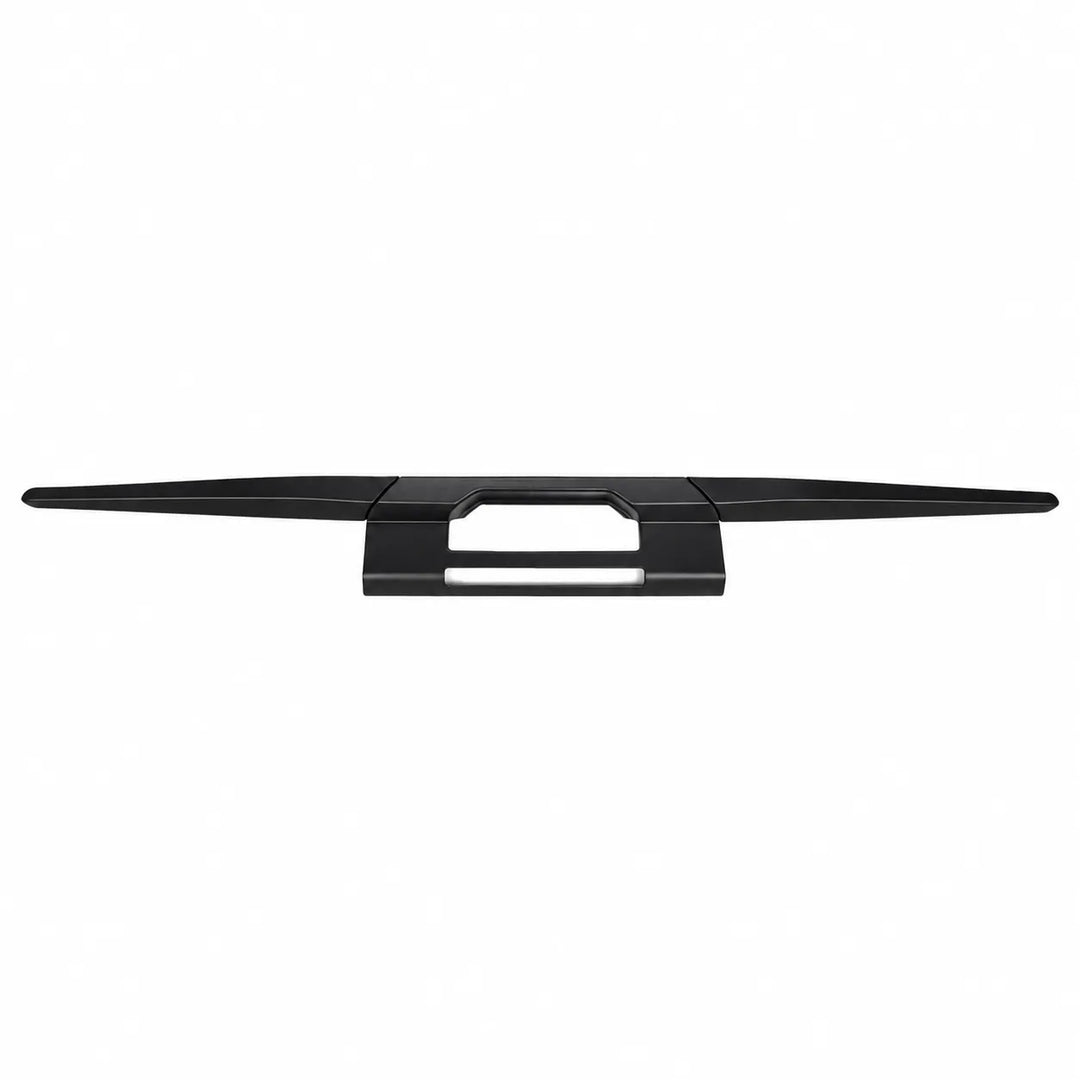 Black Truck Tailgate handle cover surround on a white background 3 piece 