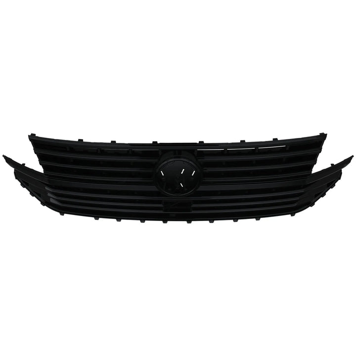 Front Grille For Volkswagen Transporter T6.1 2019-2024 - Gloss Black