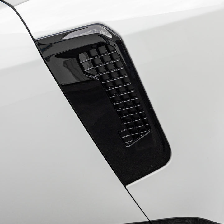 Side Vents Smooth Style For Land Rover Defender L663 2020+ - Gloss Black